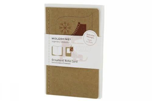 Moleskine Nachrichten Deko-Notizkarten Pocket Schlittschuhe