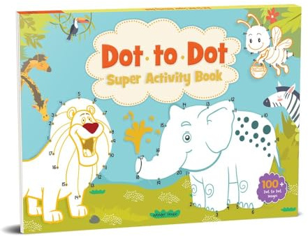 Dot to Dot Super Activity Book -Activity Book for children