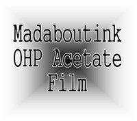 A3 OHP Acetate Transparency Film For Inkjet Printers 10 Sheets [PC]