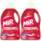 Mir Couleurs Ravive & Répare – Lessive Liquide Couleurs et Fibres – 50 Lavages (Lot de 2 x 1.5L)