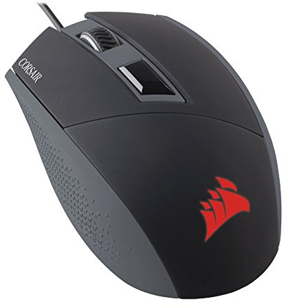 Corsair KATAR Gaming Mouse, 8000 DPI, Backlit Red