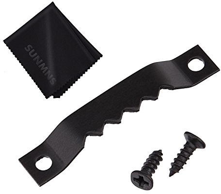 sunmns 150 Pack Sägezahn Bilderrahmen Kleiderbügel mit Schrauben, schwarz