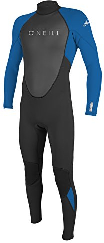 Oneill Wetsuits Jungen Youth Reactor Ii 3/2Mm Back Zip Full Wetsuit, Ocean, Age 8 UK