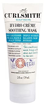 Curlsmith - Hydro Cream Soothing Mask - Vegane Beruhigende tiefenwirksame Spülung für jeden Haartyp (59ml)