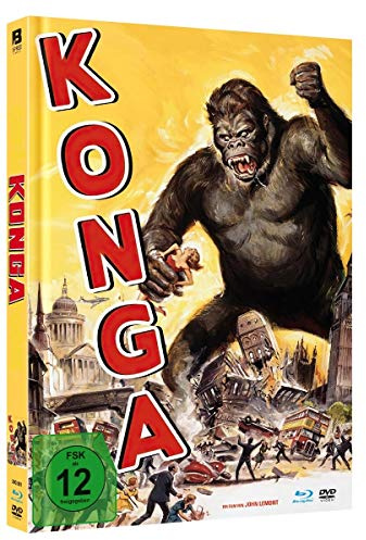 KONGA - Uncut Limited Mediabook (mit Blu-ray+DVD/in HD neu abgetastet)