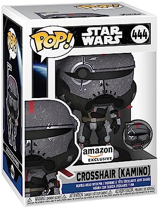 Funko POP! Star Wars: Across the Galaxy - Crosshair - (Kamino) - Amazon Exclusive - Collectable Vinyl Figure - Gift Idea - Official Merchandise - Toys for Kids & Adults - Movies Fans