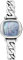 KOMONO Moneypenny Revolt Silver Light Blue Japanische Analoge Quarzuhr für Damen mit Edelstahlband