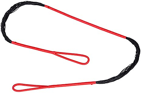 CENPEK Cuerda de arco de 26.5 pulgadas para CRS-004C Ballesta 170lb Draw Peso Fibra Poliéster Rojo Negro