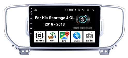 Android 10 Autoradio 2 Din Navigazione GPS 9 Pollici Multimediale Touch ScreenPer Kia Sportage 4 QL 2016-2018 Collega E Usa Dual USB Tethering Internet Chiamate in Vivavoce SWC Car Stereo