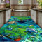 Benutzerdefinierte Bodenbelag Wandbild Tapete Badezimmer Schlafzimmer 3D Boden Wandbilder Pvc Wasserdicht Selbstklebend Ozean Delphin 3D Boden Und Bodenfliesen Malerei-250 * 175Cm