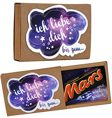 humorvolle Valentinstag Geschenkidee für sie ihn - DIY mini Geschenk-box zum selber basteln
