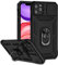 Hitaoyou iPhone 11 Pro Case With Camera Cover & Kickstand - Military Grade Shockproof Heavy Duty Protective Magnetic Phone Case for 5.8 Inch - Black