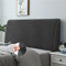 Caijin Bett Kopfteil Schonbezug, Staubdichte Schutzhülle für gepolsterte Schlafzimmer Kopfteil, Samt Stoff (180-200 cm, Schwarz)