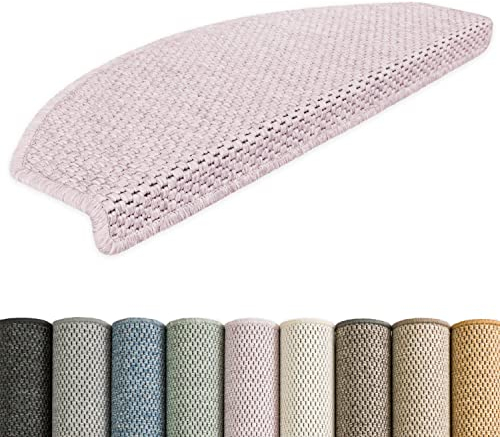 Kettelservice-Metzker Stufenmatte Göteborg kombinierbar mit Teppich Läufer Rosè Halbrund 1 Stück