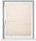 Allesin Plissee ohne Bohren Klemmfix, Creme 70x100 cm(BxH), Plisseerollo Sicht-und Sonnenschutz, Easyfix Faltrollo mit Klemmträger, Jalousie für Fenster & Tür