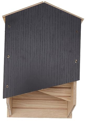 Pssopp Fledermauskasten, Doppelkammer, Winddicht, Fledermaushaus, Wasserdicht, für Terrasse