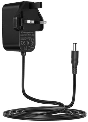 Tonton 12V 1A Power Supply Adapter 3M(10ft), AC 100-240V to 12V Power Plug DC 5.5x2.1mm Male, Compatible with CCTV Cameras, Router, Monitor, LED Strip Lights, UL/CE/FCC Certified