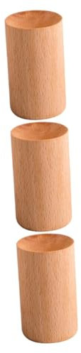 FRCOLOR Diffusore Di Legno Di Espansione Essenziale Da 3 Pezzi Supporto Portatile in Legno Per Comodino Essenziale Da Viaggio