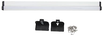 Yosoo Health Gear RV-Tischmontageschiene, Tischgleitschienen-Kit, Hochfeste Tischbefestigung aus Aluminiumlegierung, Wandschiene, 19,7 Zoll Wandtisch-Stützschiene für Yacht, Boot, Wohnwagen