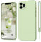 ORDA for iPhone 11 Pro Case Silicone for iPhone 11 Pro 5.8 Soft Gel Rubber Cover Ultra Slim Case Anti-Scratch Compatible with 11 Pro Matcha Green