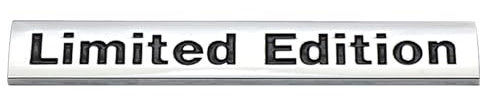 Limited Edition Aufkleber Und Abziehbilder, Auto Aufkleber, Metall Auto Aufkleber Kleber Auto Limited Edition Logo Gel Silikon Stickers Silber Metall Auto Aufkleber Emblem Abzeichen Auto