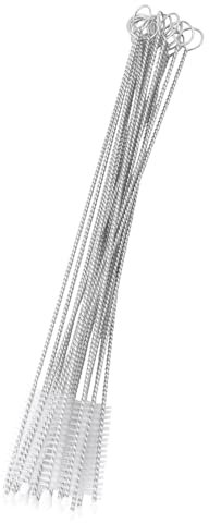 Hztyyier resistant Stainless Steel Brush Cleaner for Baby Milk Feeding Bottles with 20 Percent