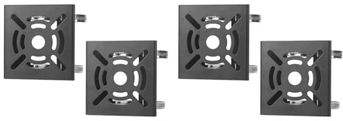 MVOSJFIE 2set Universal Vertical Pole Mount Camera Bracket Wall Mounting Bracket for CCTV Security Camera PTZ Dome (D)
