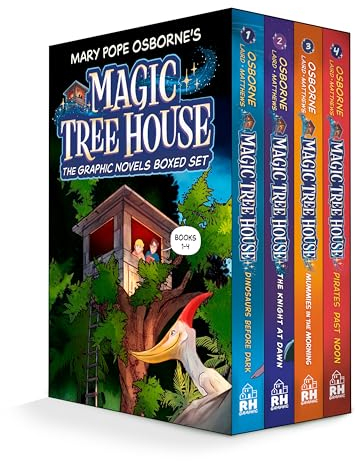 Magic Tree House Graphic Novel Starter Set: (A Graphic Novel Boxed Set) (Magic Tree House (R))