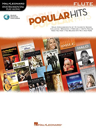 Instrumental Play-Along: Popular Hits -For Flute-: Play-Along, CD für Flöte