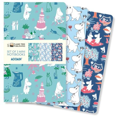 Dreier Set Mini-Notizbücher: Mumin Klassik: Unser beliebten Mini-Notizbücher im 3er-Pack mit flexiblen, künstlerisch gestalteten Einbänden mit jeweils ... des Künstlers (Mini-Notizbücher (3er-Pack))