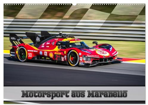 Motorsport aus Maranello (Wandkalender 2026 DIN A2 quer), CALVENDO Monatskalender