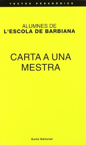 Carta a una mestra (Textos pedagògics)
