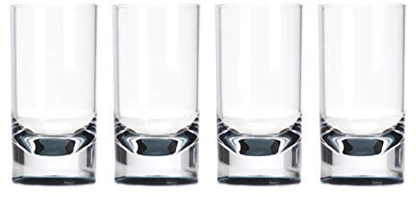 Flamefield Acrylic Tumblers Smoke Grey 10oz / 290ml