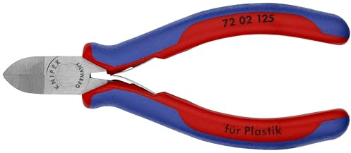 KNIPEX Tools - Taglierina diagonale per materie plastiche, multicomponente (7202125)