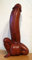 Wogeka Großer Phallus sitzend Penis Holz Dekoration Handarbeit Schnitzerei Geschenk-Idee EROTIK Art PhS30