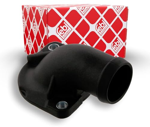 febi bilstein 12403 Kühlwasserflansch für Thermostatgehäuse, 1 Stück | 12403 für 80 B2 100 C2 C3 Caddy 1 Toledo