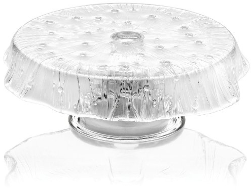 IVV Glaswaren Rugiada-Beiner Kuchenständer 7-1/2-Inch farblos