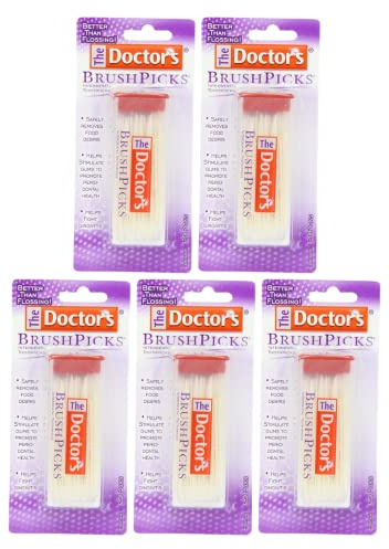 The Doctors The Doctor's BrushPicks - 120 ct, Pack of 5