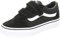 Vans Ward V, Scarpe da ginnastica, Unisex - Bambini e ragazzi, (Suede/Canvas) Black/White, 19 EU