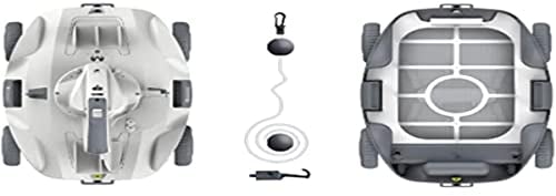 Kokido Manga X - Robot Limpiafondos para Piscinas, sin Cables, sin Mangueras, Bateria Recargable de Litio, 50L/Minuto, aprox. 90 min. Funcionamiento, necesita 5 Horas Carga