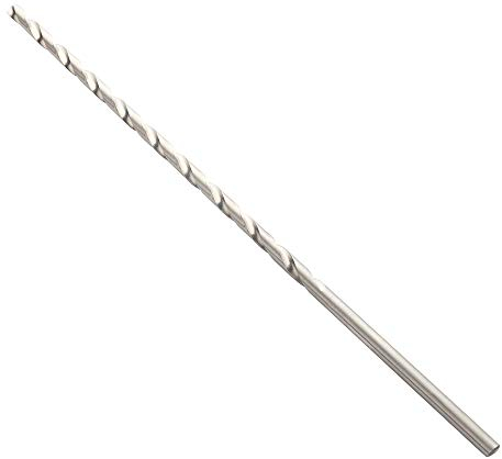 belupai Broca helicoidal HSS extra larga de 350 mm de diámetro, broca de vástago recto, 6 mm