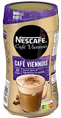 Nescafé Café Viennois, Café soluble, Boîte 306g