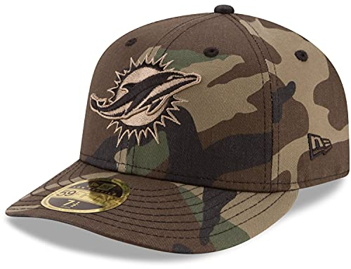 New Era 59Fifty Low Profile Cap Miami Dolphins Wood - 6 7/8