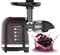 Slow Juicer for Vegetable and Fruit, Cold Press Juicer Machines with Quiet Motor, Reverse Function, BPA Free, Easy Clean Masticating Juicer Extractor for Orange Celery Carrots Ginger Apples Pears