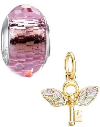 HappyStar 925 Sterling Silber Star Wars Harry Charms,Charms Beads，Passend für Pandora Charms Armbänder für Frau,Dangle Anhänger,Mädchen Schmuck Geschenke