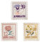 3 Stück Briefmarken Stickerei Applikation Patches, Hand DIY Zubehör Aufnäher, Zum Aufnähen Patches, Coole Aufnäher für Dekor T-Shirt, Rucksack, Jeans, Jacke, Mütze, Schuhe