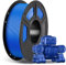 ANYCUBIC PETG Filament 1,75 mm, Maßgenauigkeit +/- 0,02 mm, 3D-Druck-Filament für 3D-Drucker, Vakuumverpackung, Ordentliche Spule, Blau 1KG