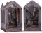 Spilay DIY Book Nook Kit, DIY Puppenhäuser Holz Miniatur Haus Möbel Kit Mit LED-Licht, 3D Holzpuzzle Buchstütze Bücherregal Dekoration, Buchstützen Modell Build-Creativity Kit (Stille Nacht Gebet)