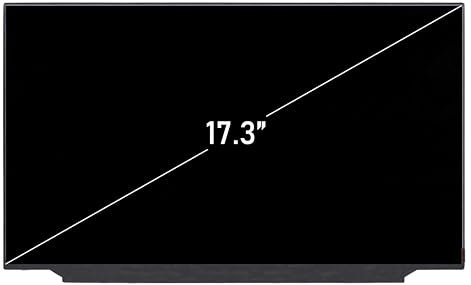 TECHNOLOGYVS 17.3 LAPTOP IPS SCREEN PANEL COMPATIBLE FOR ASUS ROG STRIX SCAR G733QR-HG SERIES LED LCD DISPLAY MONITOR FHD 360HZ 1920x1080 40 PINS