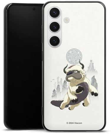 Silikon Hülle kompatibel mit Samsung Galaxy S24 Case schwarz Handyhülle Avatar - Der Herr der Elemente Appa Offizielles Lizenzprodukt
